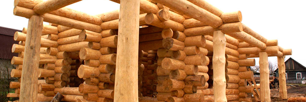 Возведение деревянного строения